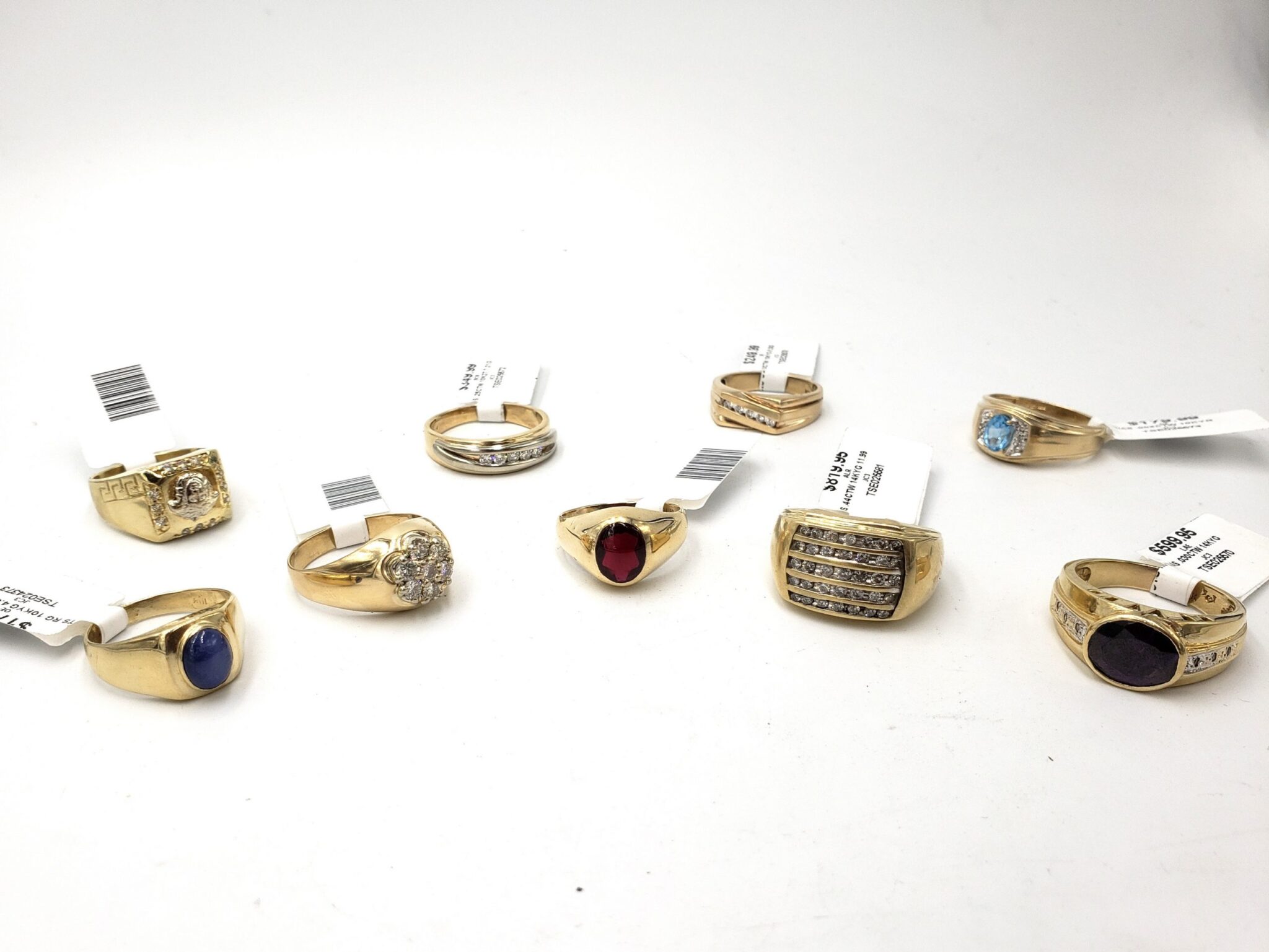 NEW STOCK: Men’s Gold Rings at Evergreen Traders!