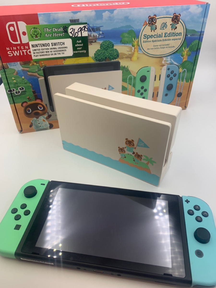 animal crossing switch used