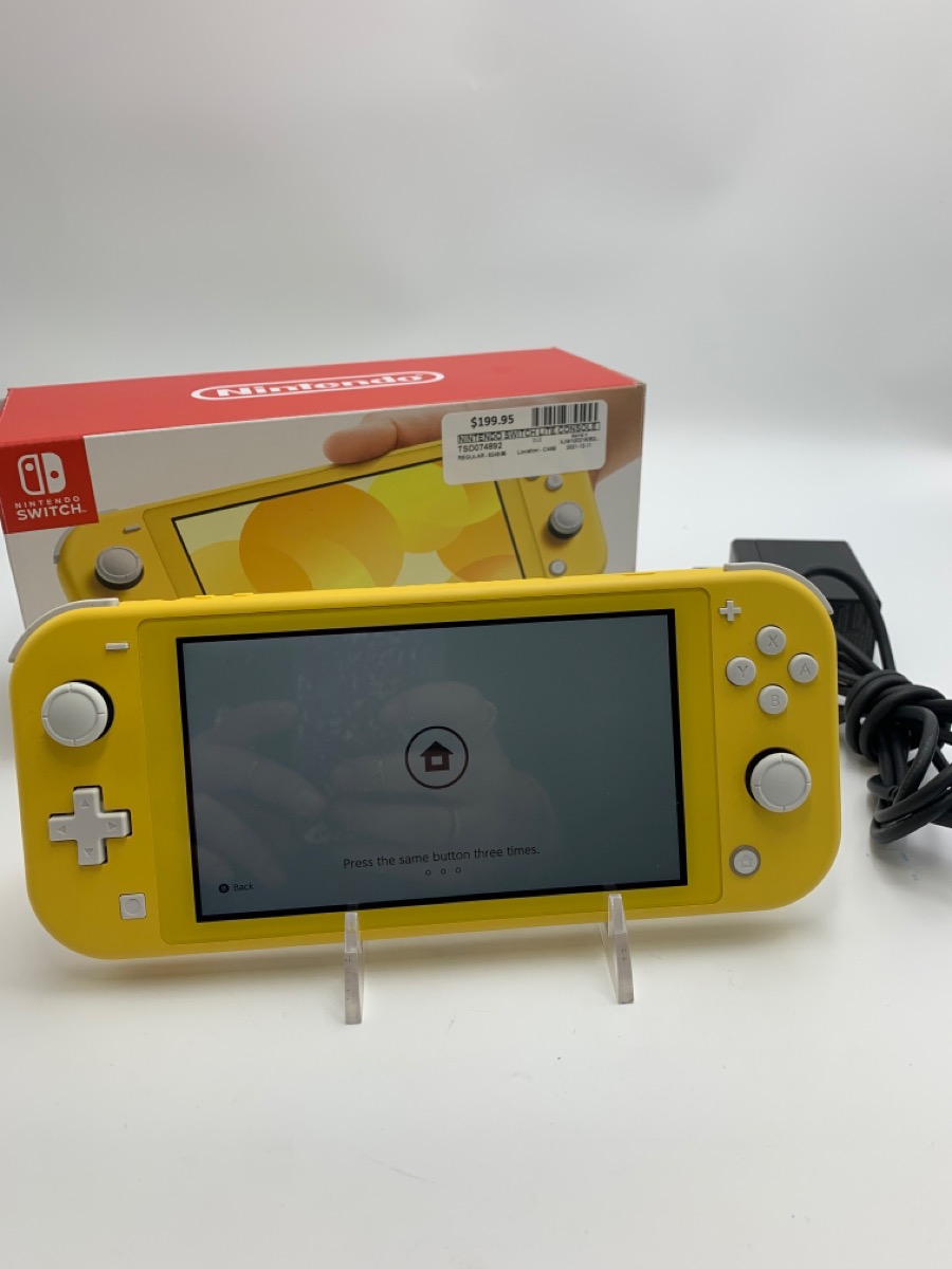 Mon Dec 13 – Nintendo Switch Lite Handheld w/box – $199