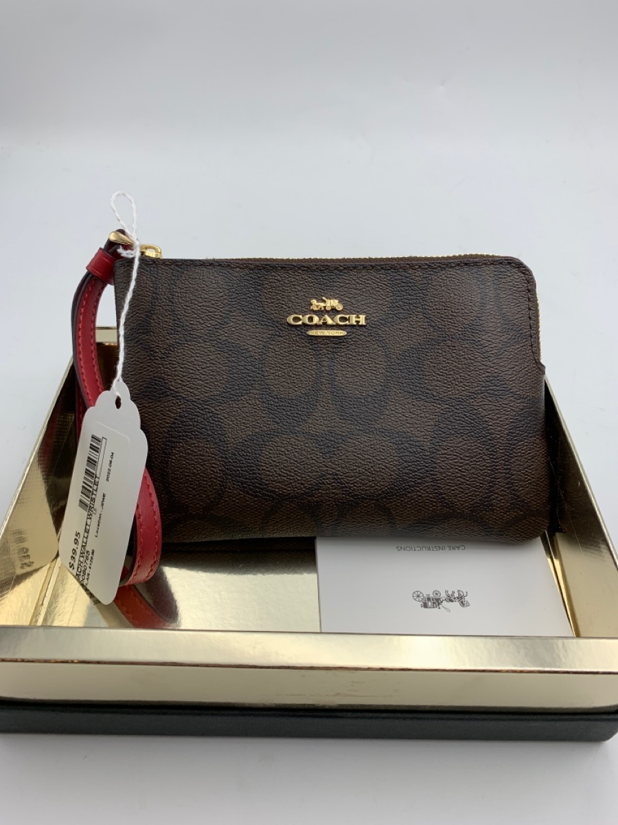 Thurs May 5 – Coach Wristlet with Box – $39