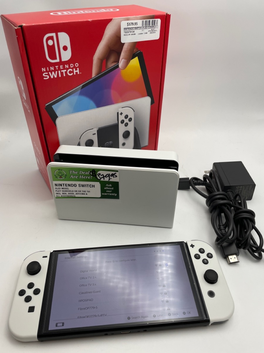 Wed June 1 – Nintendo Switch OLED Console – $379
