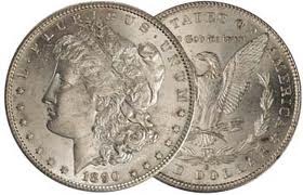 Tues July 26 – US 1890 Morgan Silver Dollar – $49