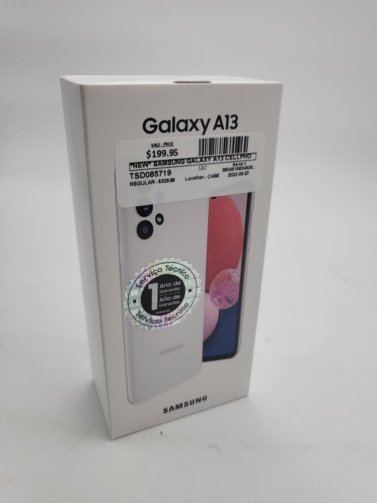 Wed Aug 24 – SALE! – Brand New Samsung Galaxy A13 Smartphone – $199