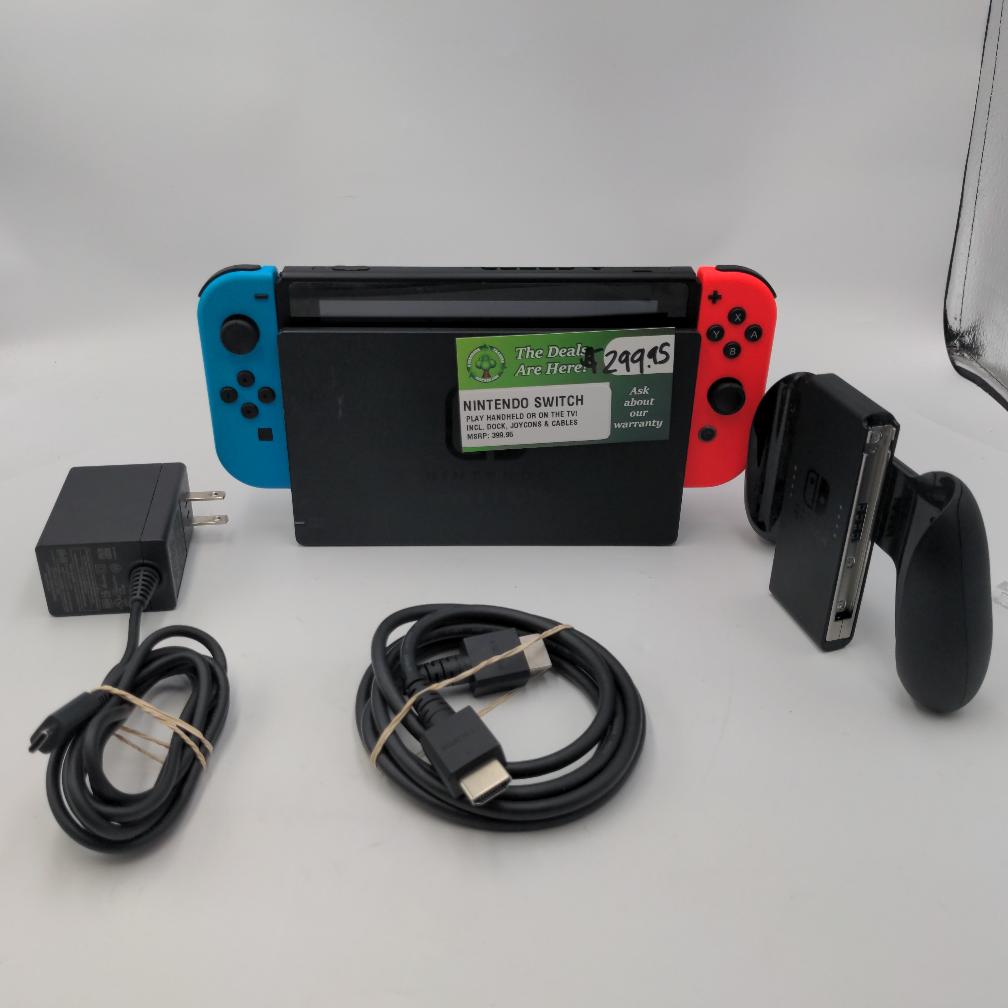 Tues Nov 22 – Nintendo Switch Console w/dock and joycons – $299