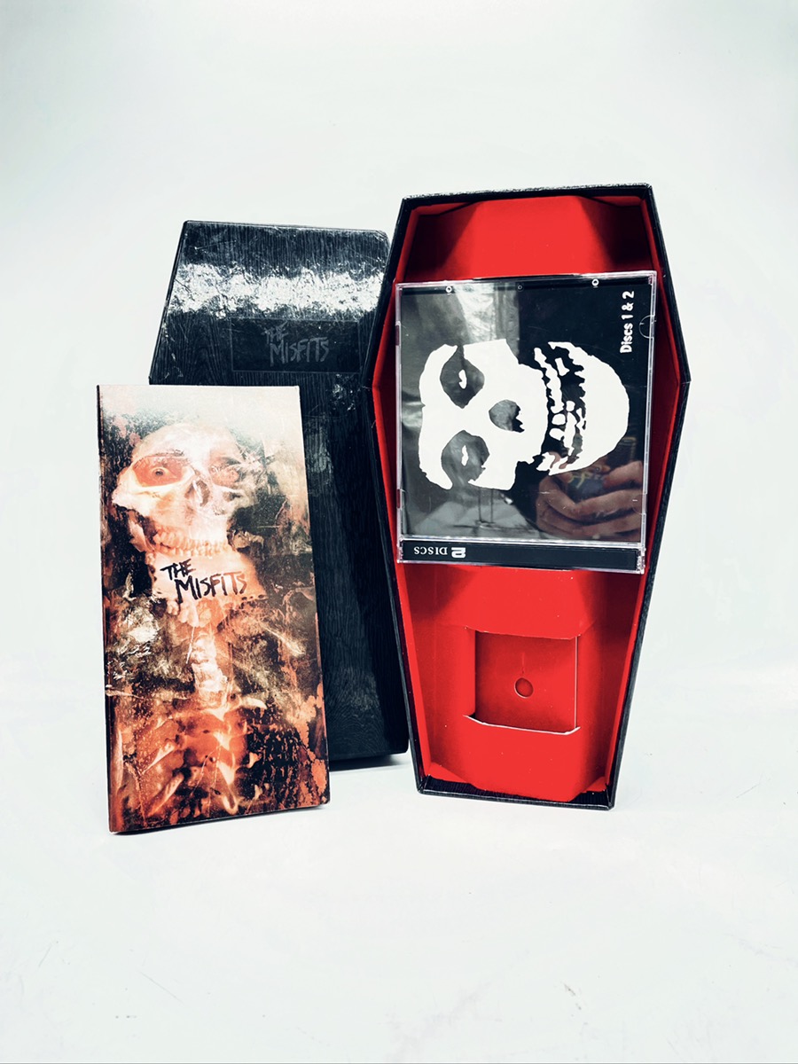 Thurs Nov 3 – The Misfits Collector’s CD Coffin – $49