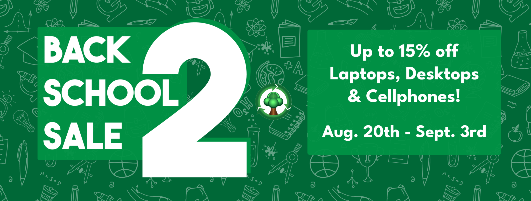 Back 2 School Sale – ON NOW!