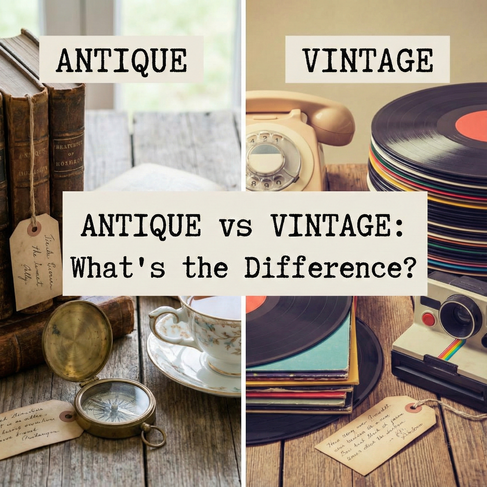 Is It Vintage or Antique? How to Tell the Difference